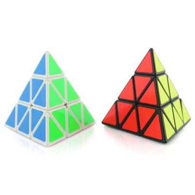 ♛۞✇ Pyramid Magic Cube 3x3 Cubo Magico Kids Intellectual Develop Game Learning Educational 3x3x3 Pyramid Puzzle Toys For Children
