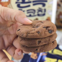 P40 ขนมต๊อก คุกกี้ ช็อคโกแลตชิป ขนม soft cookie CW ใส้ต๊อก นุ่มหนึบ อร่อย ด้านในเป็นแป้งต๊อก