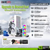 iHAVECPU RTX40WH-58 INTEL I7-13700F 2.1GHz 16C/24T / Z790 / RTX 4070 12GB / 32GB DDR5 5200MHz / M.2 1TB / 800W (80+BRONZE) / CS360