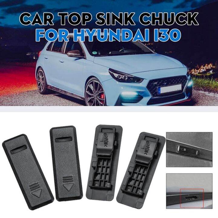 Car Top Sink Chuck Clip Cover Water Bar Covers Roof Cap for HYUNDAI I30