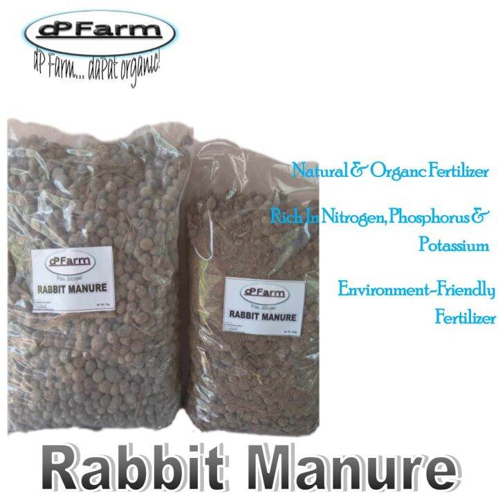 Rabbit Manure Fertilizer / Organic Fertilizer 1kg/500g Lazada PH