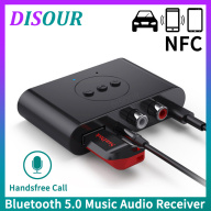 DISOUR Bộ Thu Âm Thanh Bluetooth 5.0 Bộ Phát USB AUX USB NFC Đĩa U RCA thumbnail