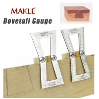 [QQL Hardware Tools]MAKLE Dovetail Marker 1:5 Amp; 1:6 Amp; 1:7 Amp; 1:8 Dovetail Gauge ท่องเที่ยวแม่แบบมือตัดไม้ข้อต่อ Slopes Scriber เครื่องหมายช่างไม้เครื่องมือ