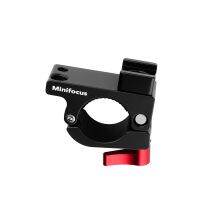 23-25mm Rod Clamp Camera Monitor Mic Video Light Mount Holder with Hot Shoe 1/4 3/8 hole for DJI Ronin-M Gimbal Dual handle