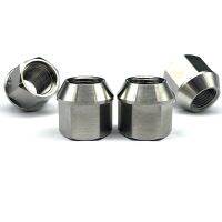 1Pc M12 M14x1.25/1.5X20mm Titanium Wheel Lug Nuts Open End For Racing Car Ti6Al4V Gr5