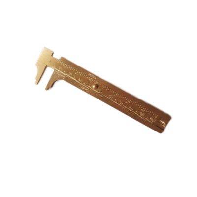 เวียร์เนียทองเหลืองแท้Brass Virnier Caliper Double10cm