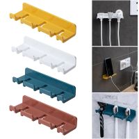 1PC Multifunctional Toothbrush Storage Rack Punch-free Wall-mounted Holder Organizer Accessories