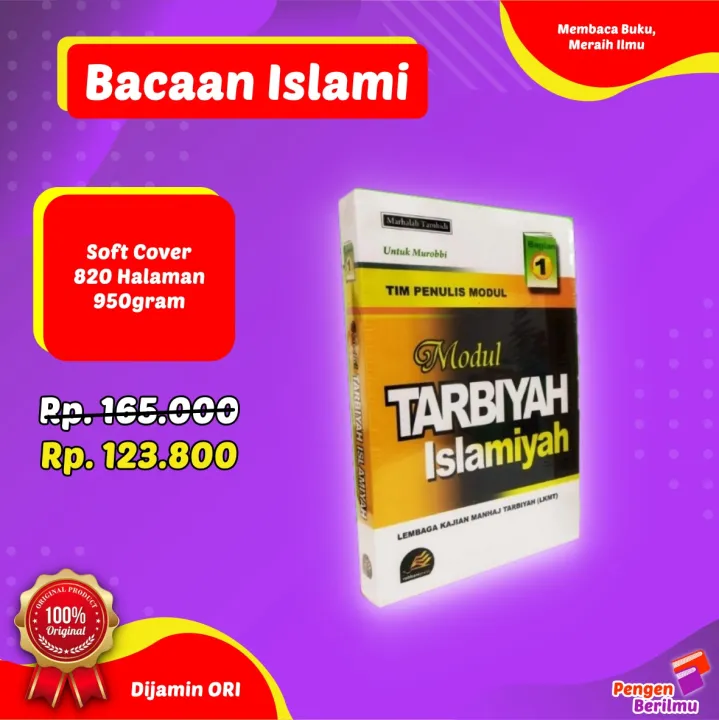 Modul Tarbiyah Islamiyah Marhalah Tamhidi (Pemula) Jilid 1 | Lazada ...