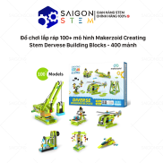 Đồ chơi lắp ráp 100+ mô hình Makerzoid Creating Stem Dervese Building