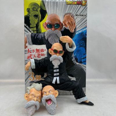 15เซนติเมตรดราก้อนบอลผู้เฒ่าเต่าตัวเลขสามหัวเปลี่ยน Ichiban Kuji Jackie Chun Figurine ของเล่นตุ๊กตาพีวีซี