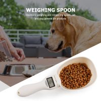 Electronic Measuring Tool Dog And Cat Feeding Bowl Measuring Spoon Pet Food Scale Kitchen Scale Digital Display Weighing Spoon