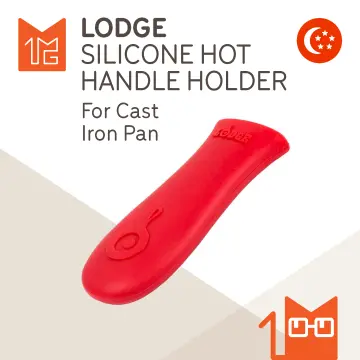 Lodge Deluxe Stone Gray Silicone Hot Handle Holder