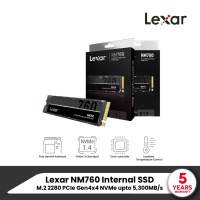 Lexar NM760 M.2 2280 PCIe Gen4x4 NVMe Internal SSD upto 5,300MB/s (อุปกรณ์จัดเก็บข้อมูลภายใน) สำหรับเล่นเกมและงานกราฟิก