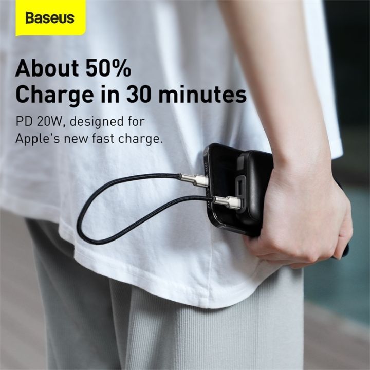 baseus-pd-20w-usb-c-สายสำหรับ-iphone-13-12-11-pro-max-xr-xs-ชาร์จเร็ว-macbook-ipad-สายสายรับส่งข้อมูล-type-c