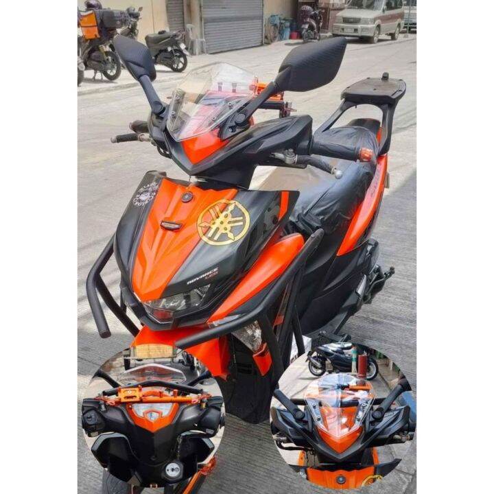 【factory outlet】 MIO i 125 MIO SOUL i 125 SIDE MIRROR AND BRACKET WITH