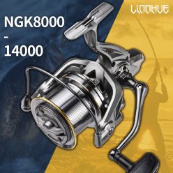 Metal Spool Spinning Reel 9000 10000 12000 Max Drag Power 20