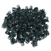 [ELEGANT] 100Pcs/Bag Plant Support Clips Garden Clips Flower Orchid Stem Clips for Vine Support