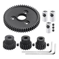 54T 32 Pitch Metal Steel 3956 Spur Gear with 15T 17T 19T Gear Sets for 1/10 Slash 4WD/2WD Summit E-