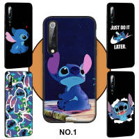 Casing หรับ OPPO A91 F15 A81 A92 A72 A52 A93 A94 Reno 2 2Z 2F 3 4 5 5K 6 4Z 6Z Lite Pro Plus A92S ni88 Lilo Stitch Cartoon Pattern Phone เคสโทรศัพท์