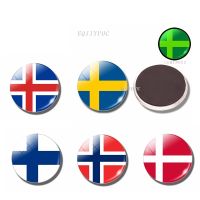 Finland Sweden Norway Denmark Refrigerator Magnets Sweden - Fridge Magnet 30mm - Aliexpress