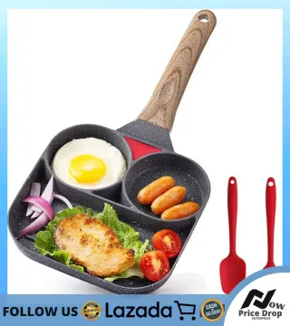 3-in-1 non stick frying pan crepe maker pan cooking wok pot korean cookware  breakfast