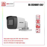 กล้องวงจรปิด Hikvision DS-2CE16D0T-EXLF สินค้ารับประกัน 3ปี