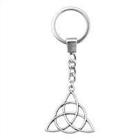 Celtic And Hexagram Keychains Findings For Diy Metal Craft Key Chain Accessories