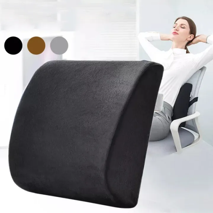 Enlife Comfort Lumbar Support Pillow for Office Chair Back Improve Posture While Sitting