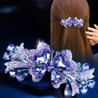 【YF】✙☬  New Korean Colorful Hairpin Alloy Top Clip Horizontal Womens Fashion Hair Jewelry