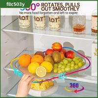 F8C503Y โปร่งใสโปร่งใส ตัวจัดการจานเสียงในตู้เย็น ที่เก็บของในครัว อะคริลิค ตัวจัดระเบียบตู้เย็น แผ่นป้ายทะเบียน สี่เหลี่ยมมุมฉาก ถาดเก็บของแบบหมุน อุปกรณ์สำหรับห้องครัว