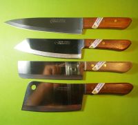 มีดทำครัวกีวี Kiwi ชุด 4 อัน เบอร์ 172 173 830 288 ใบมีดสแตนเลสไม่เป็นสนิมด้ามไม้ Chefs Knives Cooking Knive Kiwi Set 4 pcs Stainless steel Blade Wooden Handle Utility Kitchen Tool