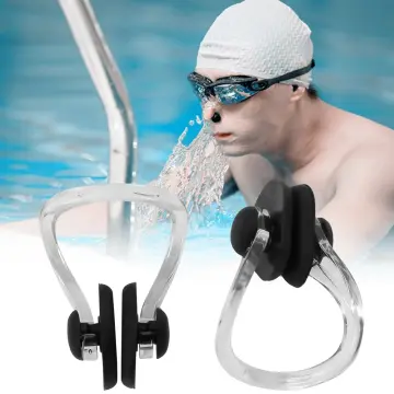 4PCS Nose Clips Practical Swimming silicone swim nose clips with