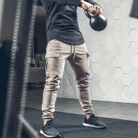 Michael bully original autumn new muscle fitness leisure trousers pocket tooling camouflage tide male who stretch cultivate ones morality pants