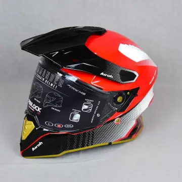 Airoh Helmet - COMMANDER Full Carbon Gloss, off road