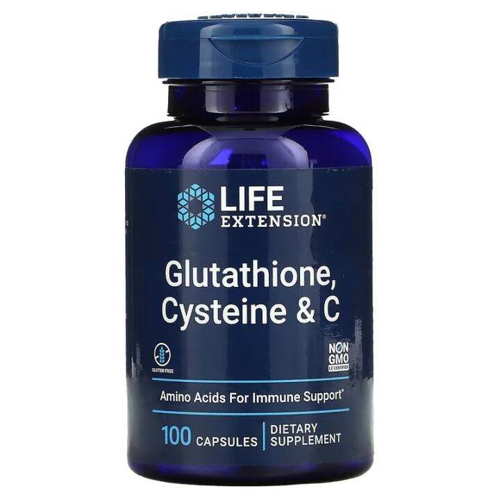 Glutathione, Cysteine & C, 100 Capsules | Lazada PH