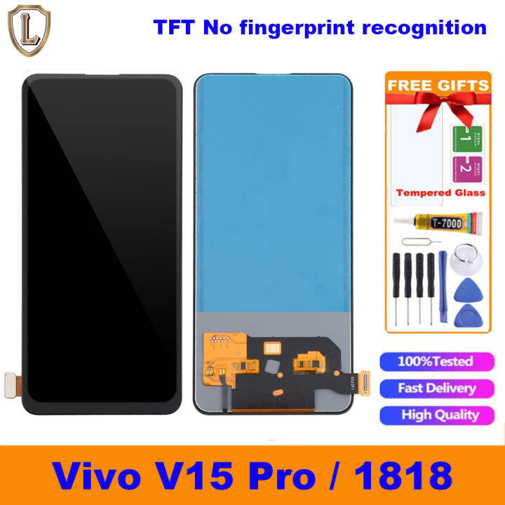 100% Tested OLED LCD for Vivo V15 Pro LCD Screen Vivo 1818 LCD Touch ...