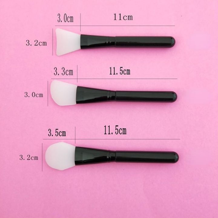 cw-1-3pcs-silicone-brush-makeup-handle-diy-soft-stick-adjustment-facial-face