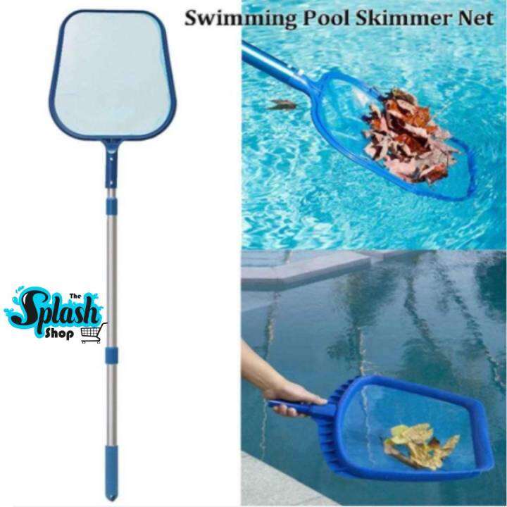SPLASH[READY STOCK] SWIMMING POOL SCOOP NET WITH HANDLE Lazada