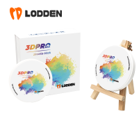 Lodden Dden Dental Material Zirconia Multilayer Block 98*10มม. 3D PRO MAX Multilayer Zirconia Disc Cad Cam Open System ใช้ในห้องปฏิบัติการทันตกรรม