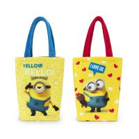 Illuminations ลิขสิทธิ์แท้ กระเป๋าใส่แก้ว Minion : Love / Bello