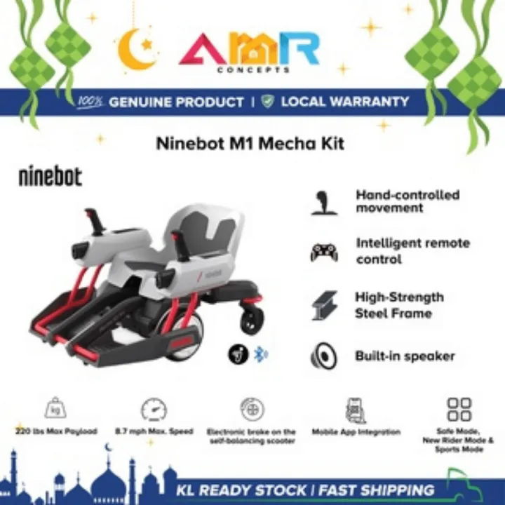 Segway Ninebot M1 Mecha Kit Smart Remote Control Hand Controlled ...
