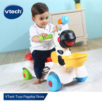 VTech วีเทค รถหัดเดิน 3 ใน 1 วอล์คเกอร์/นั่งขี่/สกู๊ตเตอร์ ของเล่นเด็ก ของเล่นกีฬาในร่ม กลางแจ้ง 1-3 ปี 3 in 1 Zebra Scooter