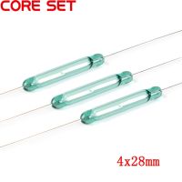 10pcs 4x28MM Reed Switch Sensor Normally Open DIY Magnetic Reed Switchs Electronic NO 4x28mm