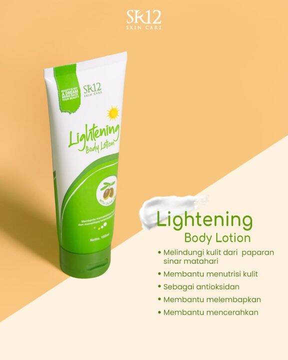 Lotion Lightening Body Lotion Hand Body Spf Pelindung Kulit Dari bahaya