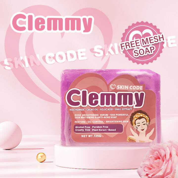 Clemmy Soap Anti Acne Anti Fungal Anti Itch Anti Bacterial Anti Pimple
