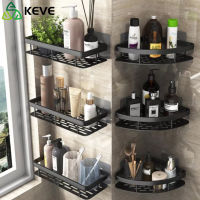 KEVE ชั้นวางของในห้องน้ำ สแตนเลส ชั้นวางของในห้องน้ำ ราวแขวนผ้าในห้องน้ำ ที่ตากผ้าเช็ดตัว ราวแขวนติดผนัง ราวแขวนห้องน้ำ โลหะ