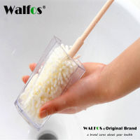 WALFOS ฟองน้ำ 1 ชิ้น แปรงทำความสะอาดขวดนมสะดวก แปรงถ้วยแก้ว ด้ามยาว แปรงถ้วยครัว