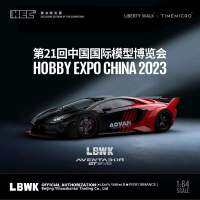 เวลาไมโคร1:64 LBWK LP700รถโมเดล Diecast GTEVO Advan