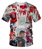 T SHIRT   Arsenal Custom Personalized 3D Tshirt 37