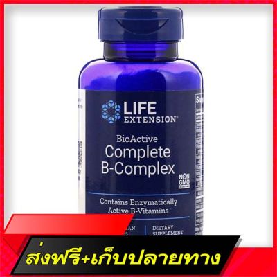 Delivery Free The most famous vitamin B, the famous Bio Active 60 tablet, B Complete, Life Extension, Vitamin & Essential MineralsFast Ship from Bangkok